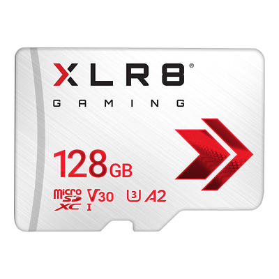 PNY XLR8 Gaming Class 10 U3 V30 microSDXC Flash Memory Card, 128GB - Yahoo  Shopping