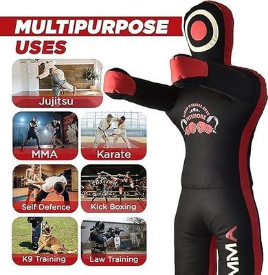 FITEMORE Grappling Dummy - MMA Unfilled Punching Bag - Phantom 