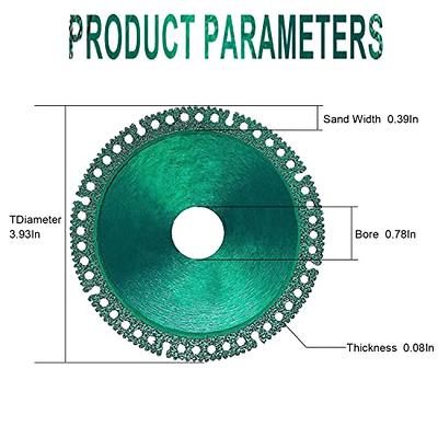 Indestructible Disc for Grinder, Indestructible Disc 2.0 - Cut Everything  in Seconds, 4 X 1/25 X 4/5” Diamond Cutting Wheels for Smooth Cutting,  Grinding of All Materials, Chamfering, (1pcs) - Yahoo Shopping