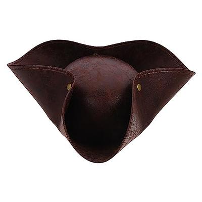 leather pirate hat