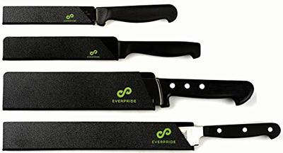 EVERPRIDE Chef Knife Sheath Set (4-Piece Set) Universal Blade Edge Cover  Guards for Chef's and Kitchen Knives – Durable, BPA-Free, Felt Lined,  Sturdy ABS Plastic – Knives Not Included - Yahoo Shopping