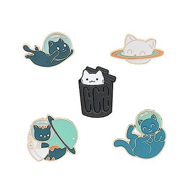 Cartoon Animal Enamel Brooch Pins Set-Space Cat Cute Rabbit Tiger Pins for Backpacks  Badges Hats Lapel-Accessories for Women Girls Kids Gift (5 PCS Cat B) -  Yahoo Shopping