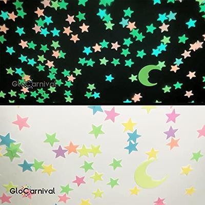 Glow in The Dark Stars Stickers for Ceiling, Adhesive 200pcs 3D Glowing  Stars and Moon for Kids Bedroom,Luminous Stars Stickers Create a Realistic  Starry Sky,Room Decor,Wall Stickers - Yahoo Shopping