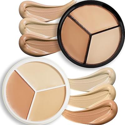 Waterproof Professional Color Corrector for Dark Circles Red Marks  Scars,Longwear&Easy to Apply. Colors Correcting Concealer Palette&Creamy Concealer  Palette 