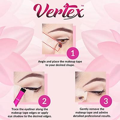Vertex Beauty Eyebrow Brush Kit Thin Angled Makeup Brush Eye Brow Concealer  Contour Brush to Shape Conceal Eyes Duo Spoolie Brushes Firm for Filling