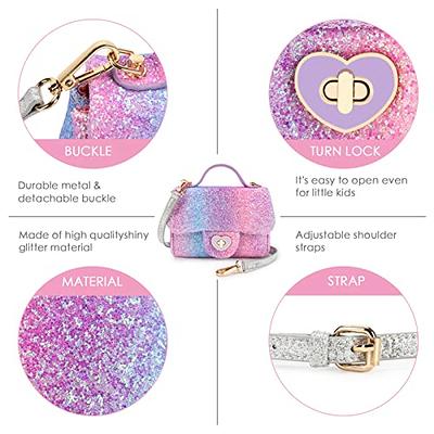 Buy MibasiesKids Glitter Purse for Little Girls Toddler Crossbody