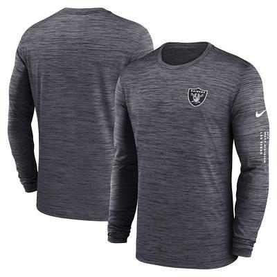 Men's Nike White Philadelphia Eagles Fashion Tri-Blend Long Sleeve T-Shirt