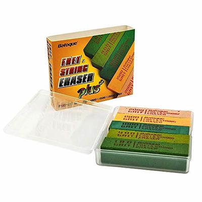 Fret Erasers Guitar Fret Polishing Cleaner Abraisive Rubber Block  180&400&1000Grit Frets Polish Tools Luthier Tools