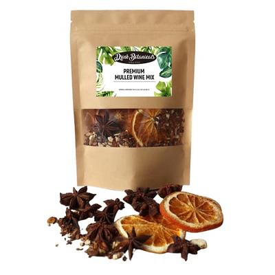  Mulled Wine Spice Kit, Mulling Spices for Wine & Apple Cider ( Pack of 10) Mulling Spice & Fruit Infusion Gift Box Set for Gluhwein,  Glogg, Juices, Sangria - Spiced Wine