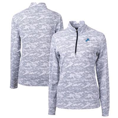 Women's Cutter & Buck Charcoal Detroit Lions Traverse Camo Print Stretch  Quarter-Zip Pullover Top - Yahoo Shopping