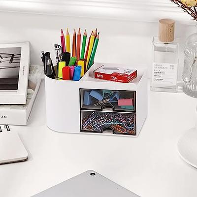 6-Grid Mini Drawer Desktop Storage Box Kawaii Desk Organizer