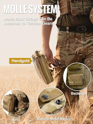 OneTigris MOLLE Pouch, Tactical Admin Pouch Belt EDC Tool Organizer  Zippered Utility Waist Pack 8 x 5 x 2.5 - Yahoo Shopping