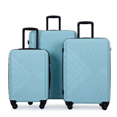 Aoibox New Hardshell Luggage Set in Navy 3-Piece Lightweight Spinner Wheels  Suitcase with TSA Lock (20 in./24 in./28 in.) SNMX4194 - The Home Depot