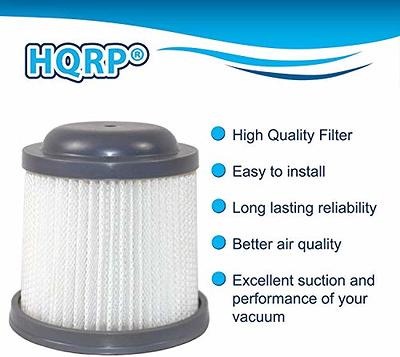 HQRP 2-Pack Filter for Black+Decker HNV115B, HNV115J, HNV215B