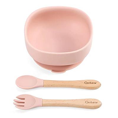 Baby Feeding Bowls and Spoons Suction Food Grade Silicone