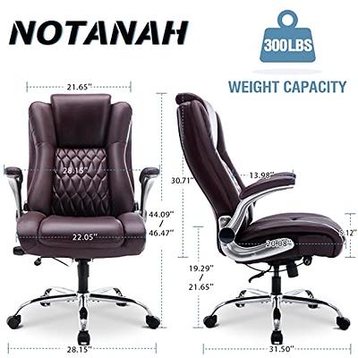 Boss Executive High Back / Flip Arm Chair - Black