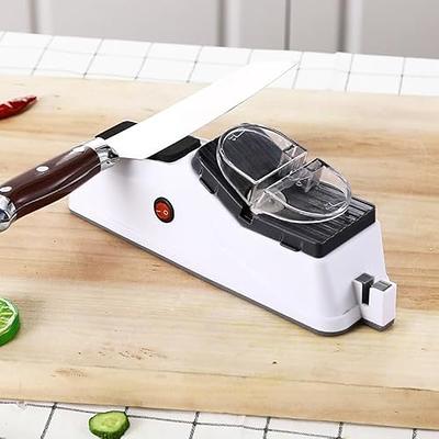 5-In-1 Professional Electric Knife Sharpener for Kitchen Knives, Chef Knife  Sharpener, Scissors Sharpener, Automatic Knife Sharpener, Automatic Angle  Detection for Sharper Knives - Yahoo Shopping