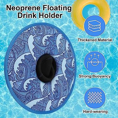 1 Set Neoprene Floating Drink Holder Pool Drink Holder for Pool Party Water  Fun 