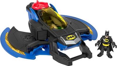 Fisher-Price Imaginext DC Super Friends Batman Toys, XL Batcycle with  Projectile Launcher & XL Batman Figure, Each 10 Inches, Ages 3+ Years