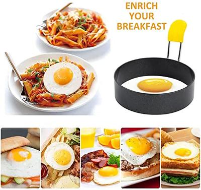 Egg Ring - Egg Rings 3 inch, Egg Rings for Frying Eggs and Egg McMuffins, Egg  Mold