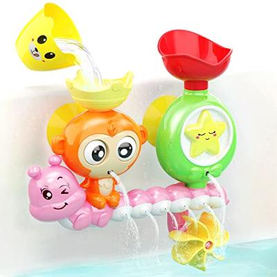 Baby Suction Cup Toys, 9 Pieces Animal Sucker Toys, Soft Silicone