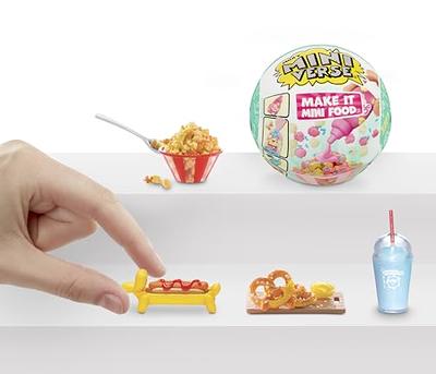  MGA's Miniverse Make It Mini Food Cafe Series 2 Mini  Collectibles, Mystery Blind Packaging, DIY, Resin Play, Replica Food, NOT  Edible, Collectors, 8+(Multi Color) : Toys & Games