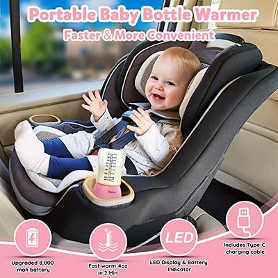 Mamatepe Upgrade Portable Bottle Warmer on The go, Travel Baby