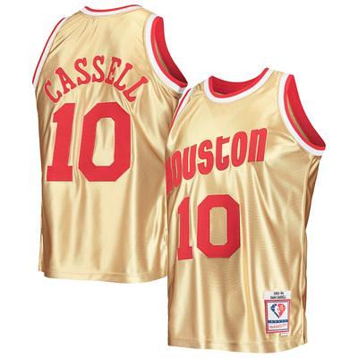 Men's Mitchell & Ness Dennis Rodman Gold Chicago Bulls 75th Anniversary 1997-98 Hardwood Classics Swingman Jersey