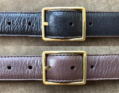 Etro Engraved Western Buckle Leather Belt Black