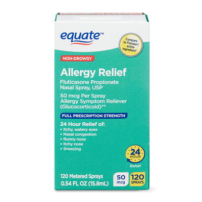 Children's Nasonex 24HR Allergy Nasal Spray, 24 Hour Non Drowsy Allergy  Medicine, 10.0ML 