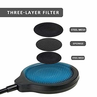 QuadCast Mic Pop Filter - Windscreen Mask Shield Compatible with