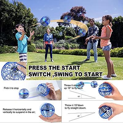 Flying Orb Ball Pro 2023 Hover Fly Boomerang Ball Toy Cosmic Globe Built in  RGB Light