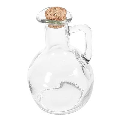 Cabilock 2pcs Kitchen Bottle Glass Dressing Bottle Glass Condiment Container  Glass Containers Household Condiment Containers Glass Dispenser Seasoning  Jar Condiment Jar Pepper White