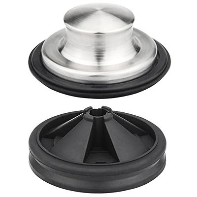 Garbage Disposal Stopper with Splash Guard, for Insinkerator Kitchen Sink  Drain Plug Brushed Stainless Steel with 3 3/8 EPDM Splash Guard Set  Ullnosoo - Yahoo Shopping