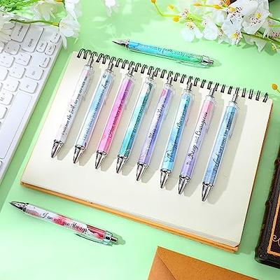 Fun Colorful Gel Pen Sets With Inspirational Quotes, Christian