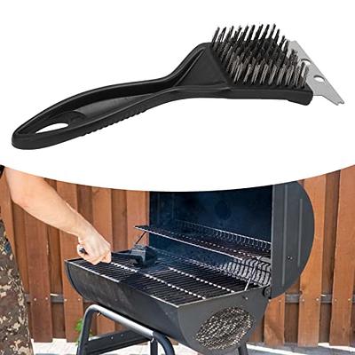 Glomora Barbecue Brush, Outdoor BBQ Grill Cleaner, Stainless Steel