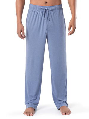 George Men's and Big Men's Feed Stripe Knit Sleep Pajama Pants, 2