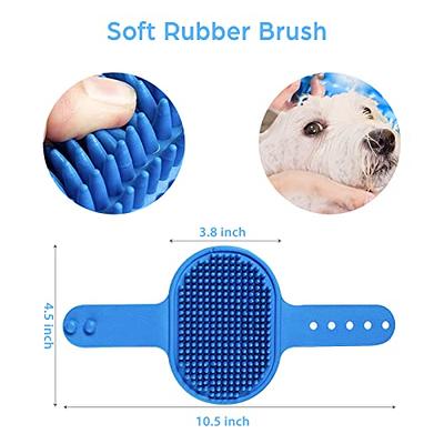 Tinioey Paw Cleaner for Dogs and Cats, Clean Paws No-Rinse Foaming Cleanser(2  * 5 oz), Dandelion Paw Cleaner Paw Brush for Dogs, Dog Paw Scrubber