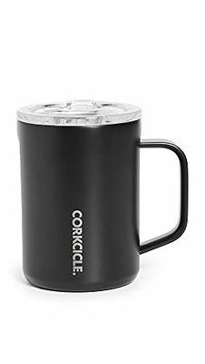 Corkcicle 16 oz Travel Coffee Mug with Lid, Stainless Steel