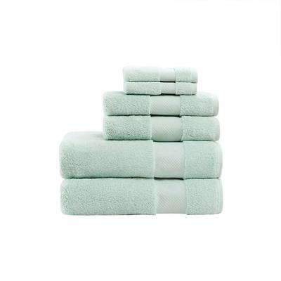 2pc Gracious Turkish Cotton Bath Sheet Set Green - Enchante Home : Target