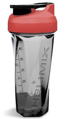 JEELA Sports - 2 Pack Protein Shaker Bottles for Protein Mixes with Shake Ball - 24 oz, Dishwasher Safe Blender Shaker Bottles, Shaker Cup for