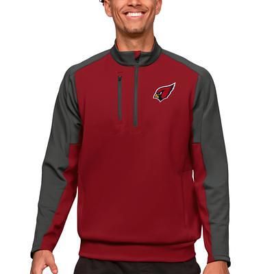 Men's Nike Cardinal Arizona Cardinals Performance Sideline Lockup Full-Zip  Hoodie