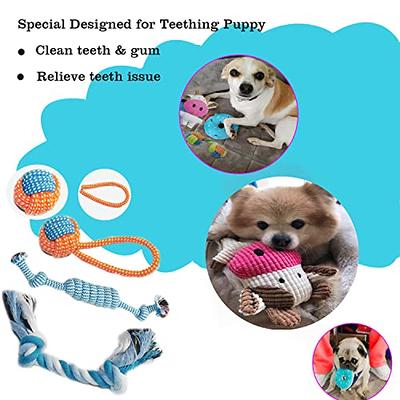 6 Pcs/pack Tearribles Pull Apart Dog Toy Puppy Teeth Cleaning Toys
