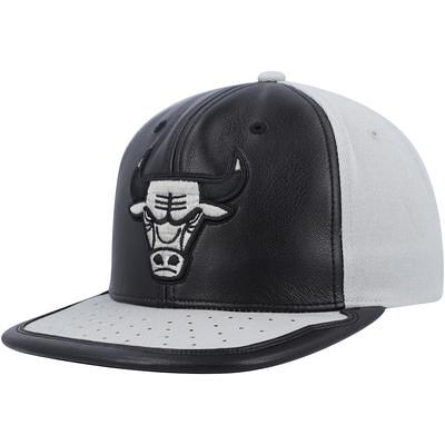 Men's Mitchell & Ness Gray/White Chicago Bulls Day 5 Snapback Hat