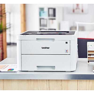 Brother HL-L32 30CDW Compact Digital Color Laser Printer, LCD, 25ppm,  250-sheet, with Wireless and Duplex Printing, Durlyfish USB Printer Cable -  Yahoo Shopping