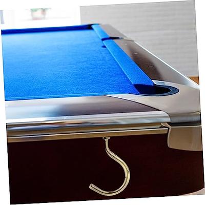 BESPORTBLE 2 Sets Pool Table Hook Billiard Pool Cue Accessories Pool Ball  Rack Hook Pool Bridge Stick Hook Multi- Function Cue Hook Pool Table Balls  Pegging Golden Retriever Iron Side Rail 