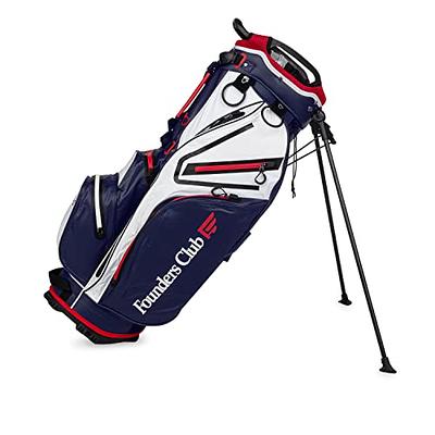 Founders Club Golf Hybrid Stand Bag for Walking or Cart 14 Way Full Length Divider