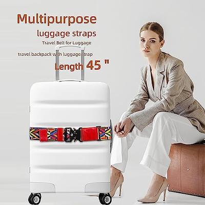  Add-A-Bag Luggage Strap Jacket Gripper, Luggage Straps Baggage  Suitcase Belts Travel Accessories - Make Your Hands Free, Easy to Carry  Your Extra Bags, Black : Clothing, Shoes & Jewelry