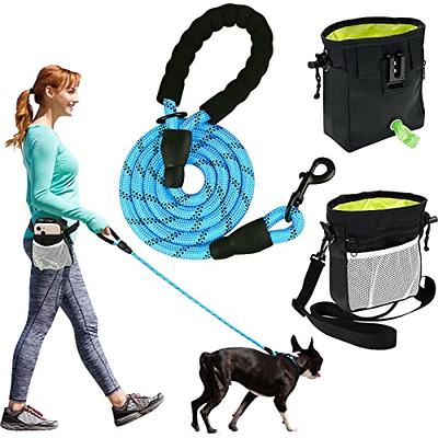X XBEN Waterproof Heavy Duty Dog Leash, 30FT Durable Long Dog Lead Training  Rope with Reflective