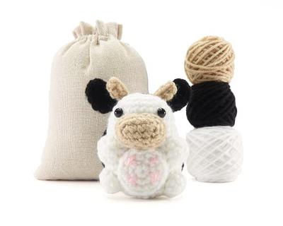 Beginner Cow Crochet Kit - Easy Crochet Starter Kit - Crochet Animals Kit -  Amigurumi Kit - Crochet Gift - Animal Crochet Store - Yahoo Shopping